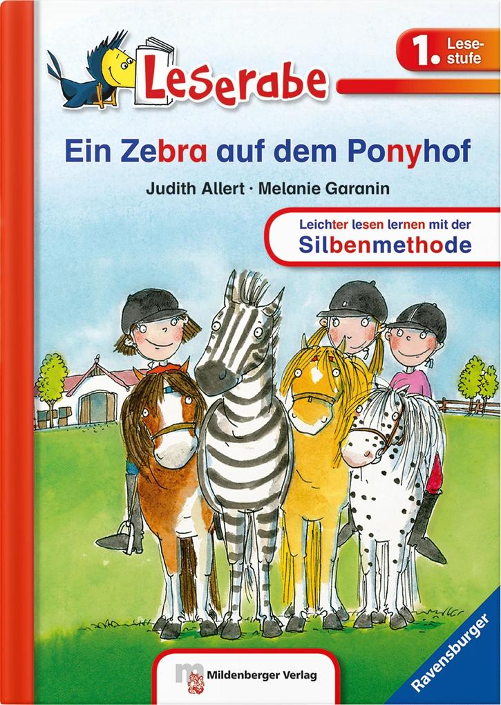 Leserabe - Ein Zebra auf dem Ponyhof von Mildenberger Verlag GmbH