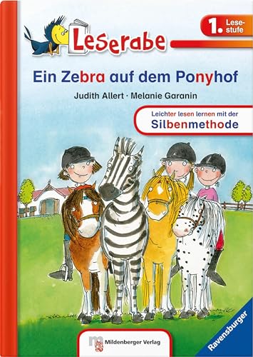 Leserabe – Ein Zebra auf dem Ponyhof: Lesestufe 1: Band 24, Lesestufe 1
