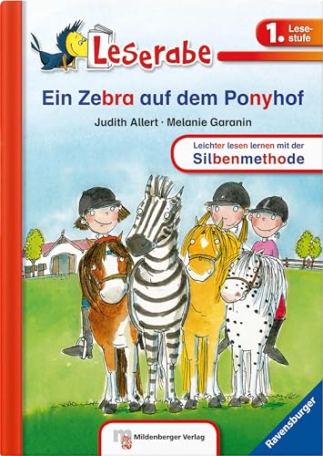 Leserabe – Ein Zebra auf dem Ponyhof: Lesestufe 1: Band 24, Lesestufe 1 Leserabe – Ein Zebra auf dem Ponyhof: Lesestufe 1: Band 24, Lesestufe 1