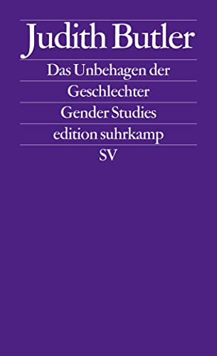 Das Unbehagen der Geschlechter von Suhrkamp Verlag AG