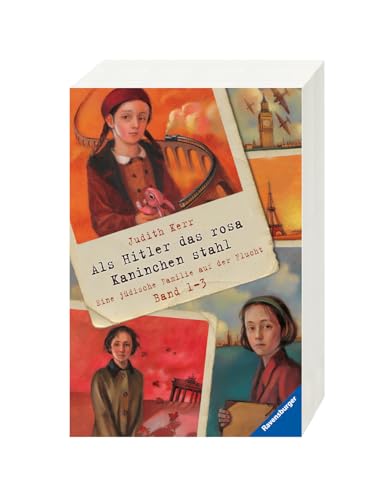 Als Hitler das rosa Kaninchen stahl Band 1-3 (Ein berührendes Jugendbuch über die Zeit des Zweiten Weltkrieges) (Rosa Kaninchen-Trilogie, 1-3): Eine jüdische Familie auf der Flucht von Ravensburger