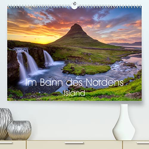 Im Bann des Nordens - Island (hochwertiger Premium Wandkalender 2024 DIN A2 quer), Kunstdruck in Hochglanz
