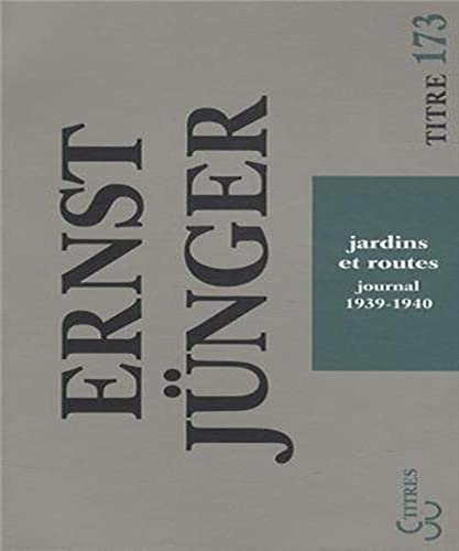 Jardins et routes journal 1 1939-1940: Journal 1939-1940 von BOURGOIS