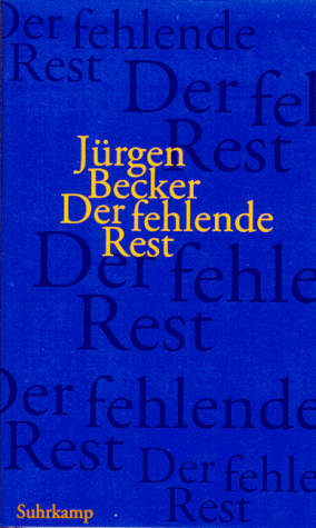 Der fehlende Rest von Suhrkamp