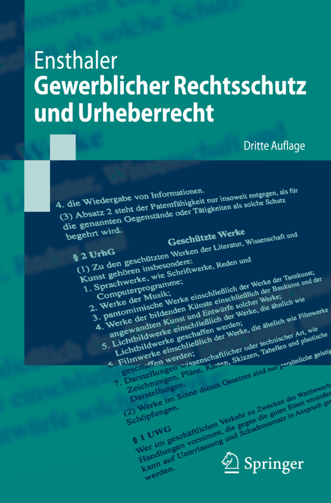 Gewerblicher Rechtsschutz und Urheberrecht von Springer Berlin Heidelberg