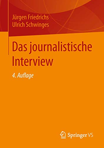 Das journalistische Interview von Springer VS