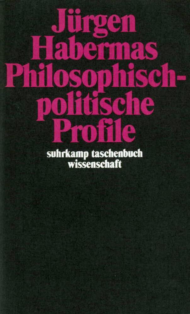 Philosophisch-politische Profile von Suhrkamp