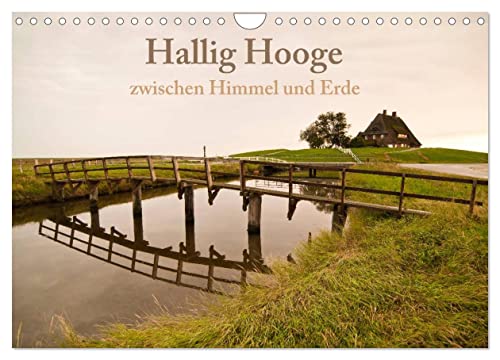 Hallig Hooge - zwischen Himmel und Erde (Wandkalender 2024 DIN A4 quer), CALVENDO Monatskalender
