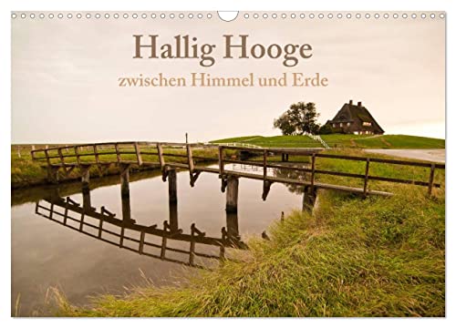 Hallig Hooge - zwischen Himmel und Erde (Wandkalender 2025 DIN A3 quer), CALVENDO Monatskalender von CALVENDO