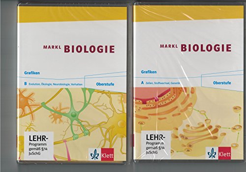 Markl Biologie Oberstufe: Grafiken A und B. Paket CD-ROM Klassen 10-12 (G8), Klassen 11-13 (G9) (Markl Biologie Oberstufe. Bundesausgabe ab 2010) von Klett Verlag