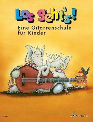 Los geht's!: Eine Gitarrenschule für Kinder. Gitarre. Schülerheft.