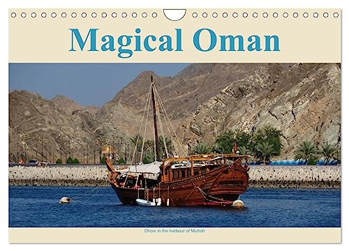 Magical Oman UK Version (Wandkalender 2024 DIN A4 quer), CALVENDO Monatskalender von CALVENDO