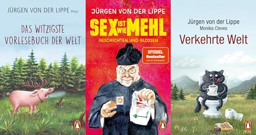 Jürgen von der Lippe: 3 Titel im Set + 1 exklusives Postkartenset