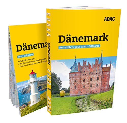 ADAC Reiseführer plus Dänemark: Mit Maxi-Faltkarte und praktischer Spiralbindung