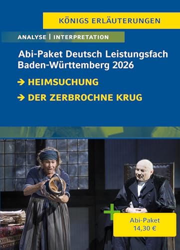 Abitur Baden-Württemberg 2026 Leistungsfach Deutsch - Paket: Ein Bundle mit allen Lektürehilfen zur Abiturprüfung: Heimsuchung + Der zerbrochne Krug (Königs Erläuterungen)