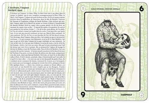 Sarah Nietzsche, l'écriture acéphale - Cartes de Nietzsche, Nerval et l'Acéphale (deuxième tirage) von QUIERO