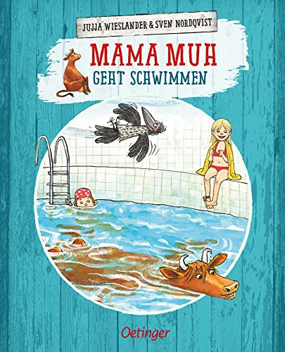 Mama Muh geht schwimmen: Bilderbuch-Klassiker ab 4 Jahren im Midi-Format, ideal für die Kindergartentasche