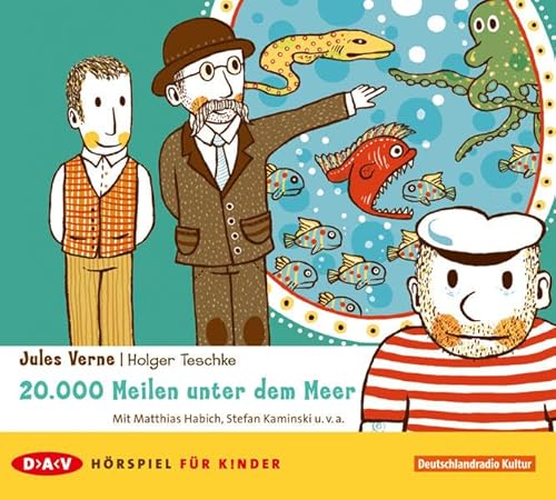 20.000 Meilen unter dem Meer: Ausgezeichnet mit dem Kinderhörspielpreis der Stadt Karlsruhe 2008 von Audio Verlag Der GmbH