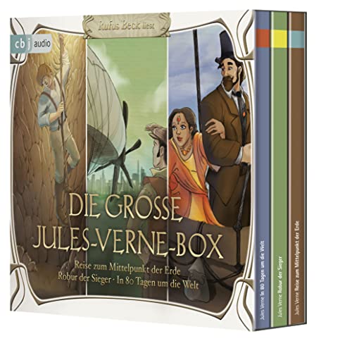 Die große Jules-Verne-Box: Robur der Sieger, Reise zum Mittelpunkt der Erde, In 80 Tagen um die Welt (Hörbuch-Klassiker für die ganze Familie, Band 11) Die große Jules-Verne-Box: Robur der Sieger, Reise zum Mittelpunkt der Erde, In 80 Tagen um die Welt (Hörbuch-Klassiker für die ganze Familie, Band 11)