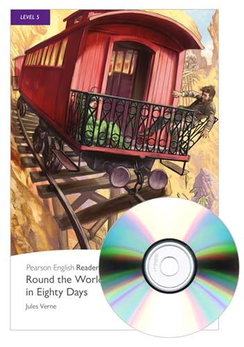 L5:Round World 80 Days Bk&MP3 Pk (Pearson English Graded Readers)