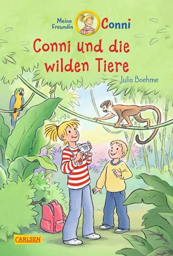 Conni Erzählbände 23: Conni und die wilden Tiere (farbig illustriert): Lustiges Kinderbuch für Tierfreundinnen ab 7 zum Vorlesen und Selberlesen - mit vielen tollen Bildern (23)