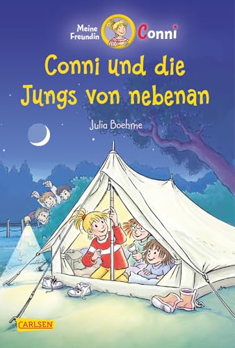 Conni Erzählbände 9: Conni und die Jungs von nebenan (farbig illustriert): Lustiges Kinderbuch für Mädchen und Jungen ab 7 Jahre zum Selberlesen und Vorlesen - mit vielen tollen Bildern (9)