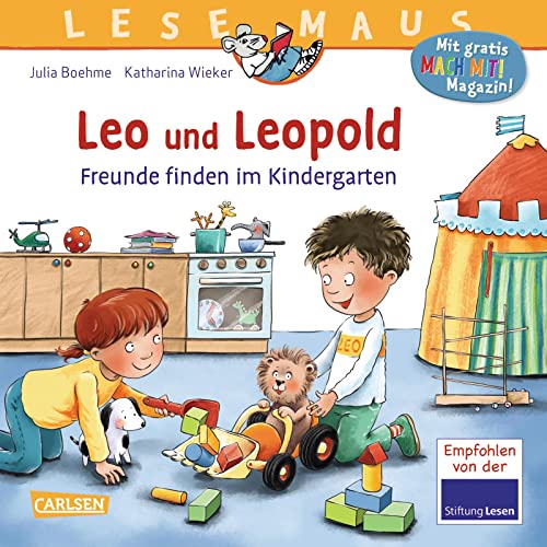 LESEMAUS 194: Leo und Leopold - Freunde finden im Kindergarten (194)