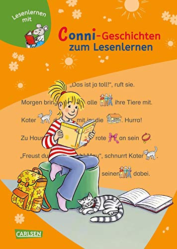 LESEMAUS zum Lesenlernen Sammelbände: Conni-Geschichten zum Lesenlernen: Bild-Wörter-Geschichten – mit Bildern lesen lernen von Carlsen Verlag GmbH
