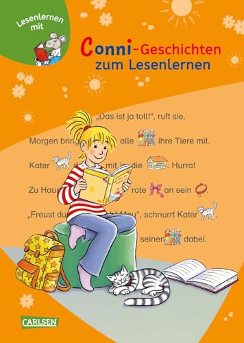 LESEMAUS zum Lesenlernen Sammelbände: Conni-Geschichten zum Lesenlernen: Bild-Wörter-Geschichten – mit Bildern lesen lernen