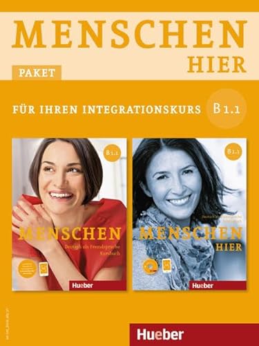 Menschen hier B1/1: Deutsch als Zweitsprache / Paket: Kursbuch Menschen und Arbeitsbuch Menschen hier mit Audio-CD