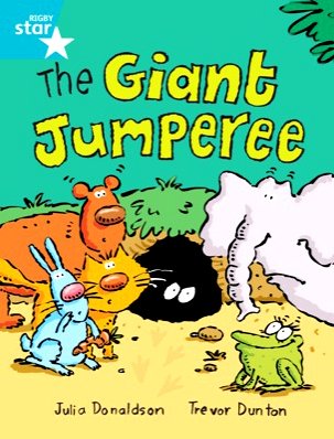 Rigby Star Guided 2, Turquoise Level: The Giant Jumperee Pupil Book (Single): Change from Learning to Growth von Rigby Star