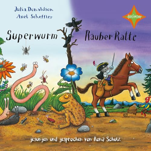 Superwurm / Räuber Ratte: Sprecher: Ilona Schulz, 1 CD, Digipack, Laufzeit 45 Min.