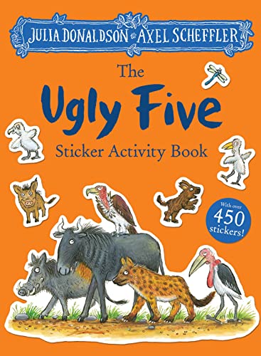 The Ugly Five Sticker Activity Book: Packed with mazes, dot-to-dots, word searches, colouring-in pages and more!: 1