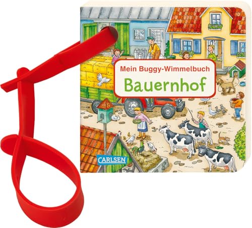 Buggy-Bücher: Mein Buggy-Wimmelbuch: Bauernhof: Stabiles Wimmelbilderbuch mit Buggyband ab 1 Jahr Buggy-Bücher: Mein Buggy-Wimmelbuch: Bauernhof: Stabiles Wimmelbilderbuch mit Buggyband ab 1 Jahr