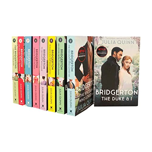Bridgerton Family Series Collection 1-9 Books Set by Julia Quinn Bridgerton Family Series Collection 1-9 Books Set by Julia Quinn