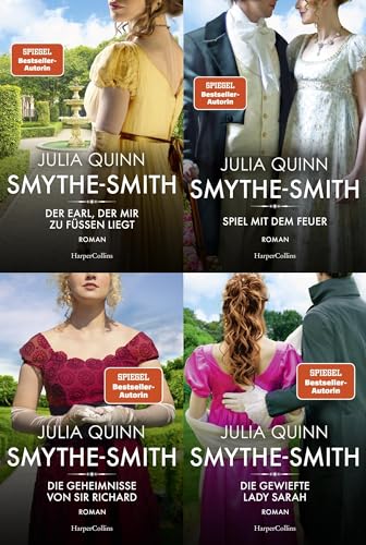 Die Smythe-Smith-Reihe Band 1-4 plus 1 exklusives Postkartenset