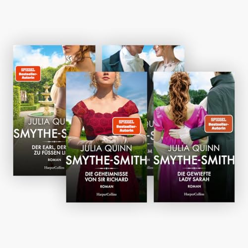 Die Smythe-Smith-Reihe Band 1-4 plus 1 exklusives Postkartenset