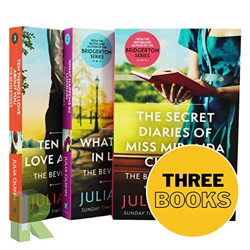 Tom Thorne Novels Bevelstoke Series 3 Books Collection Set von Julia Quinn (The Secret Diaries Of Miss Miranda Cheever, What Happens In London & Ten Things I Love About You)