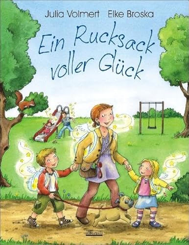 Ein Rucksack voller Glück: Ein Bilderbuch zum Thema: Glücklich sein - Mit 5 Glückspostkarten in jedem Buch! von Albarello Verlag GmbH