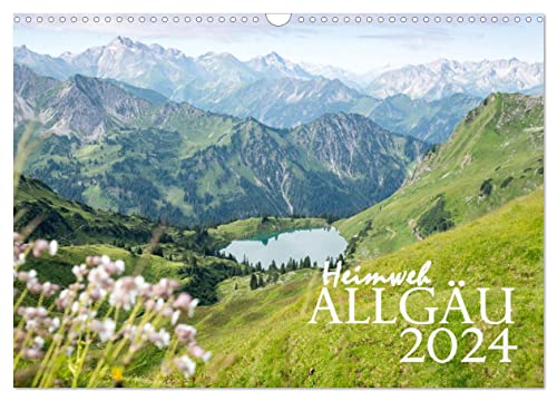 Heimweh Allgäu 2024 (Wandkalender 2024 DIN A3 quer), CALVENDO Monatskalender von CALVENDO