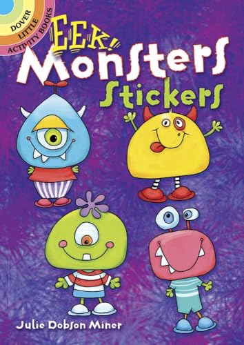 Eek! Monsters Stickers (Dover Little Activity Books Stickers) von Dover Publications