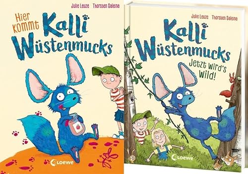 Die Kalli Wüstenmucks-Reihe Band 1+2 plus 1 exklusives Postkartenset