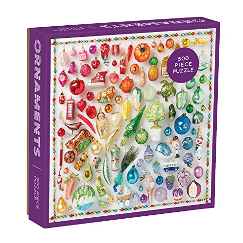 Rainbow Ornaments 500 Piece Puzzle (Jigsaw Puzzle) von Galison