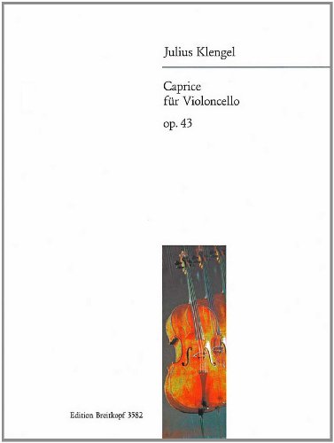 Caprice in Form einer Chaconne op. 43 für Cello - nach einem Thema von Robert Schumann (EB 3582)