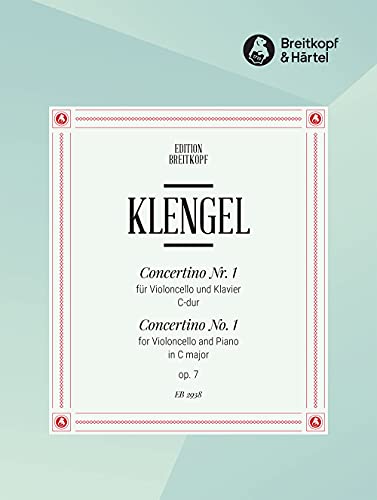 Concertino Nr. 1 C-dur op. 7 für Cello und Klavier (EB 2938) (BREITKOPF HRTEL) von Breitkopf & Hï¿½rtel