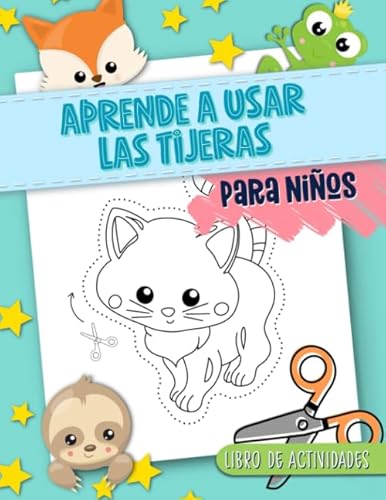 Aprende a usar las tijeras: Para niños: Libro de actividades von Cloud Forest Press