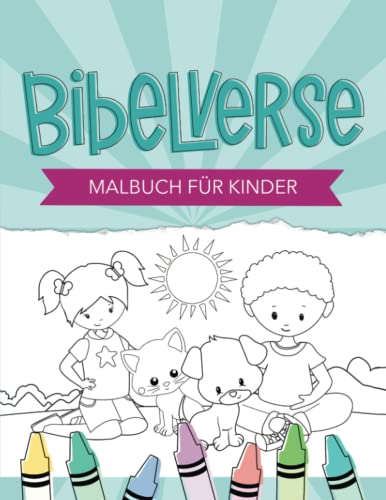 Bibelverse Malbuch für Kinder