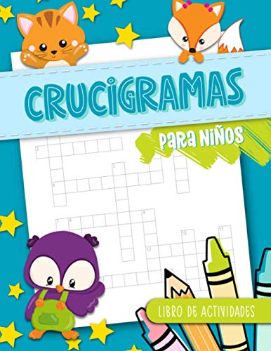Crucigramas para niños - Libro de actividades