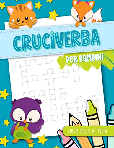 Cruciverba per bambini - Libro delle attività Cruciverba per bambini - Libro delle attività
