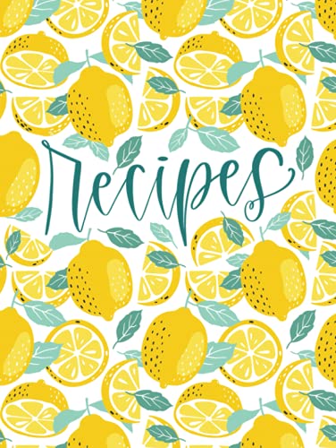 Recipe Book: A Blank Create Your Own Cookbook